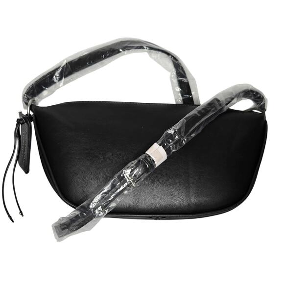 French Connection Clara Textured Tag Crossbody NWT - Picture 2 of 3